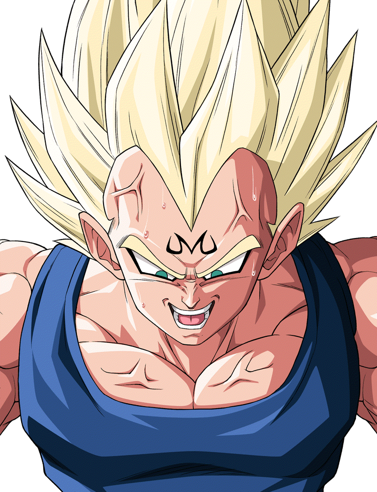 Majin Vegeta render 2 [Bucchigiri Match] by Maxiuchiha22 on DeviantArt