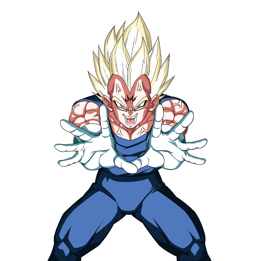 Dokkan Majin Vegeta Png, Transparent Png - vhv