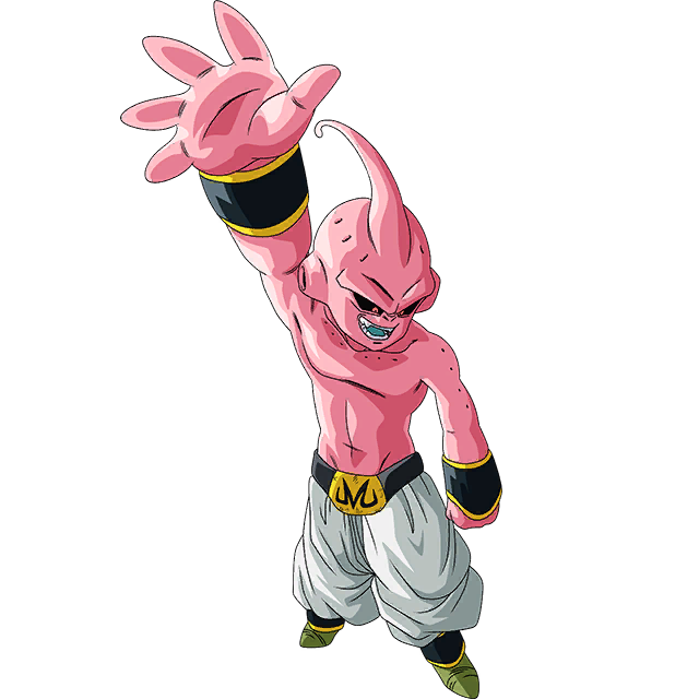 Kid Buu (PNG) by VegWasTaken on DeviantArt