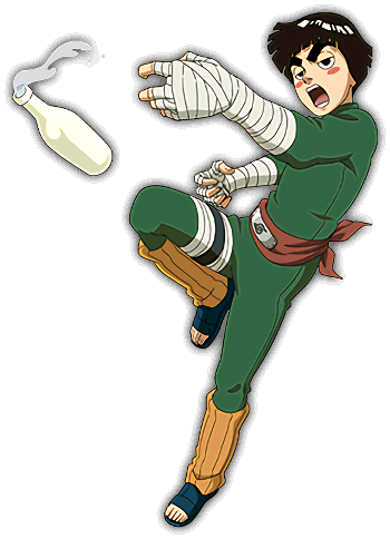 Rock Lee (Drunk) render 3 [Naruto Mobile] by Maxiuchiha22 on DeviantArt