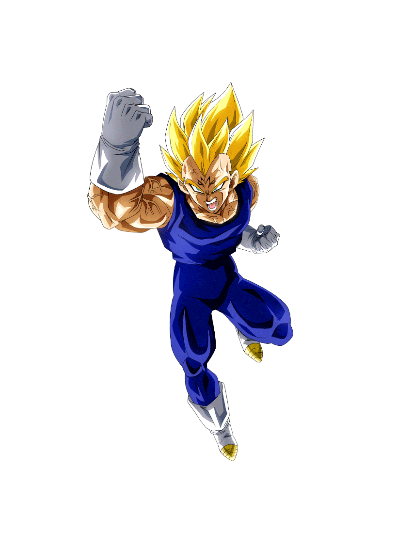 Vegeta SSJ2 render 2 [Dokkan Battle] by Maxiuchiha22 on DeviantArt