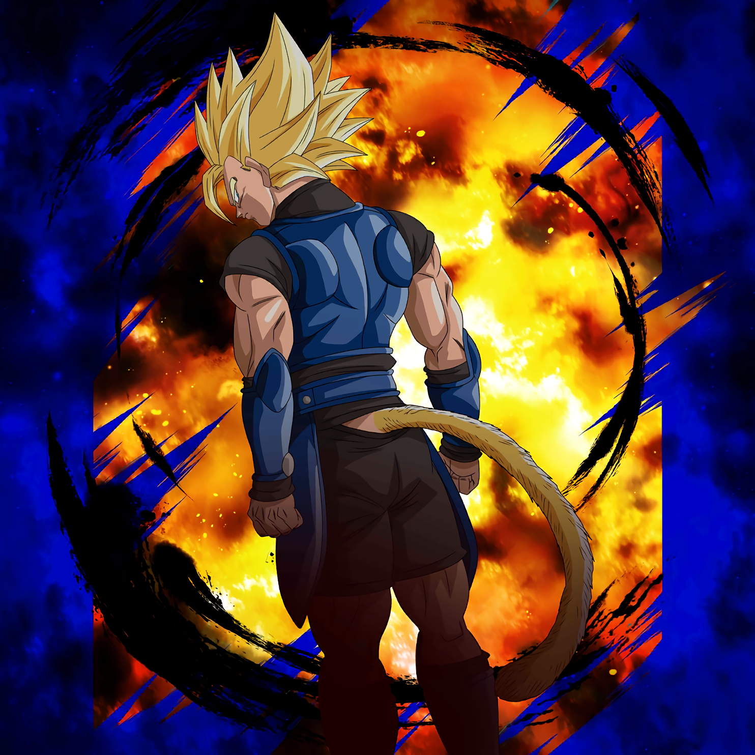 Shallot ssjg, db legends, dragon ball, dragon ball legends, dragon ball  super, HD phone wallpaper