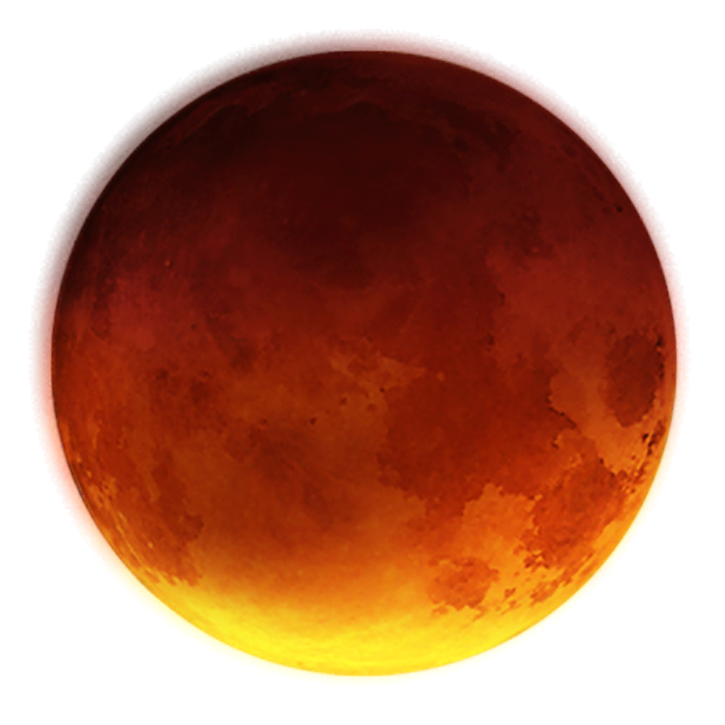 Red moon png images