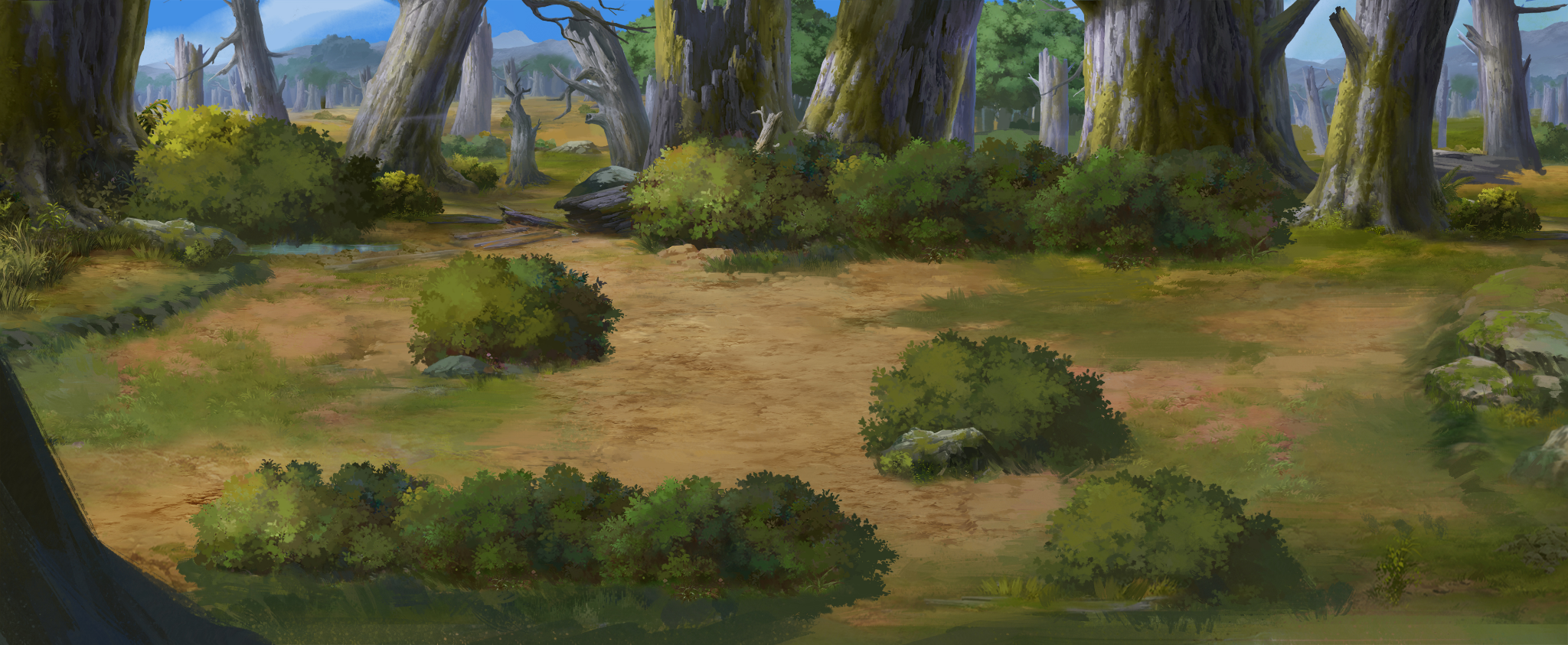 Naruto - Battleground Landscape by RostoFeio on DeviantArt