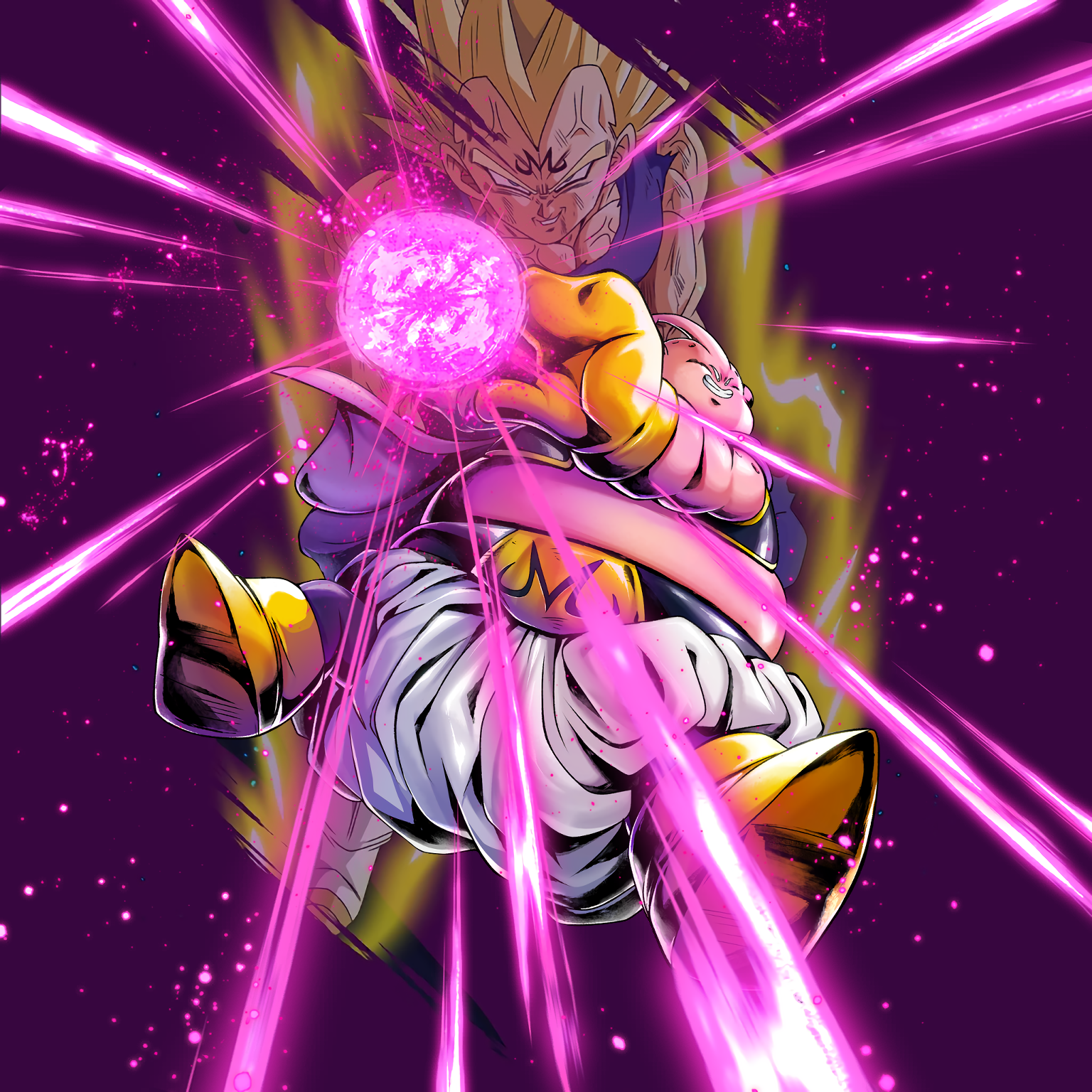 Majin Buu Super, dragon ball, dragon ball legends, HD phone wallpaper