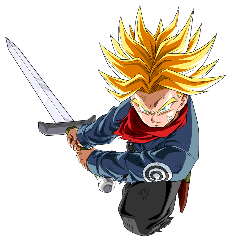 Trunks SSJ2 Render png