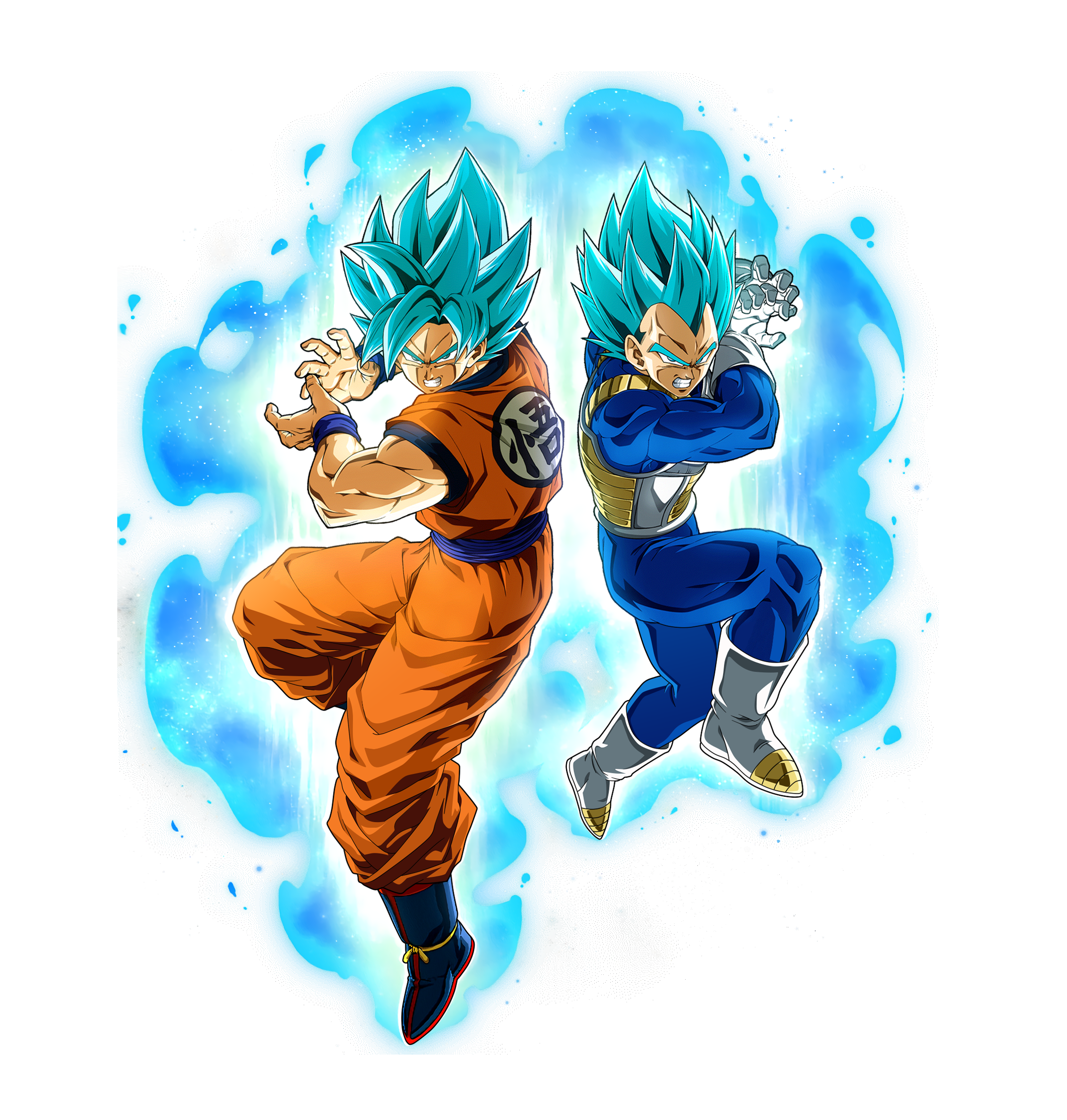 Super Saiyan Blue Goku (Dokkan Battle Card Render) by