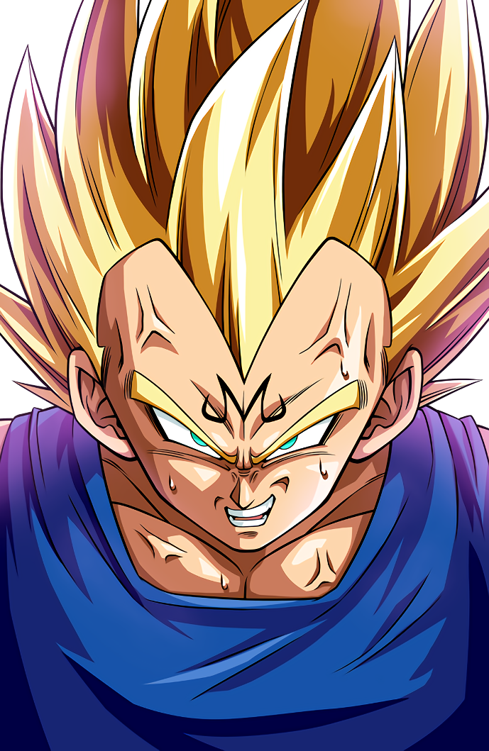 SSj 2 Majin Vegeta by maffo1989 on DeviantArt