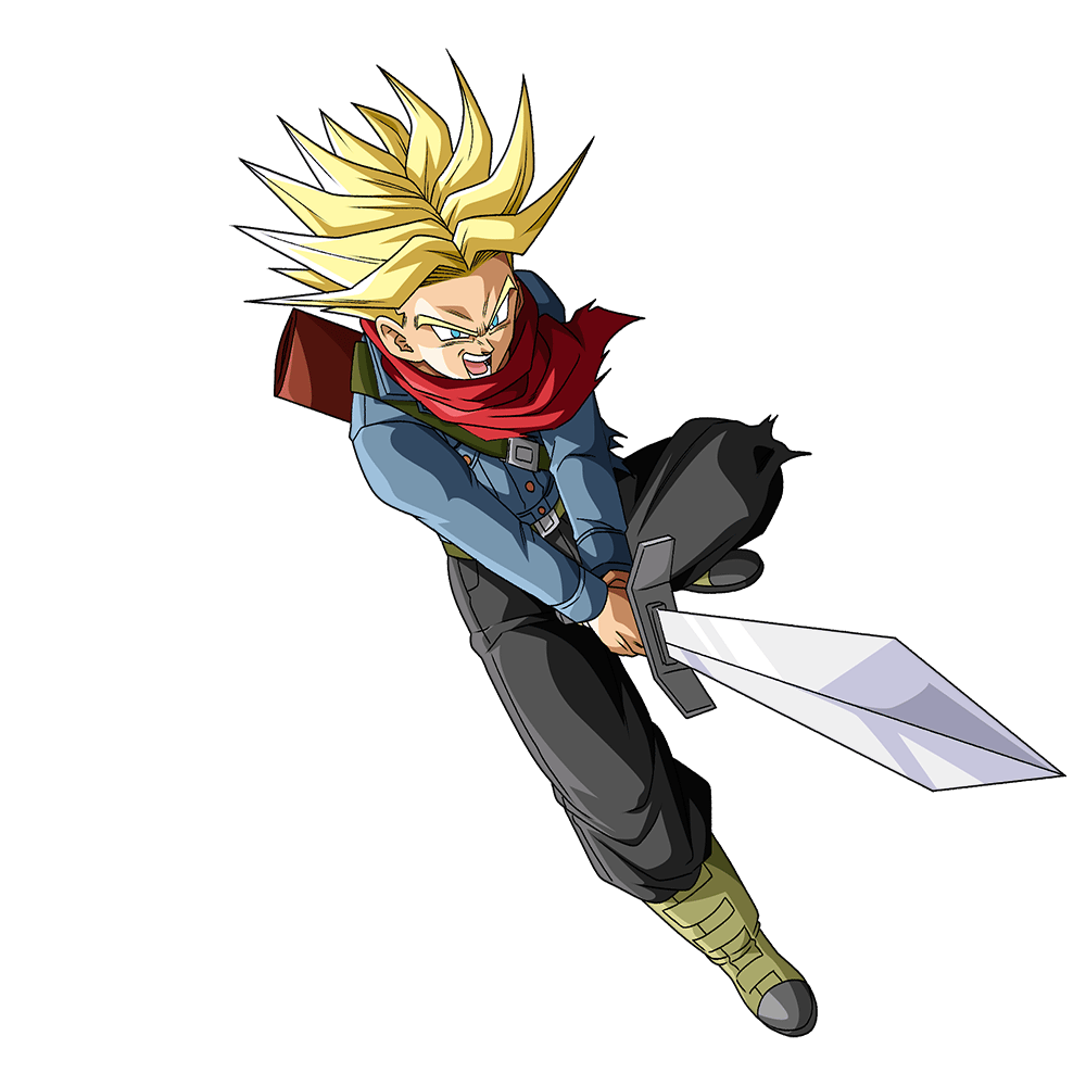 Future Trunks SSJ2 (Super)render 2 [Dokkan Battle] by maxiuchiha22 on  DeviantArt