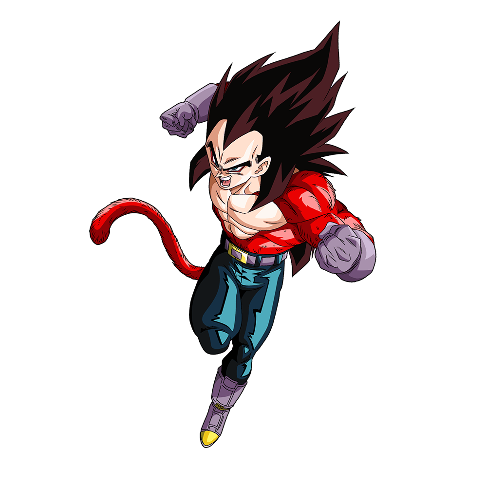 Goku - Vegeta SSJ4 render 2 [Dokkan Battle] by maxiuchiha22 on DeviantArt