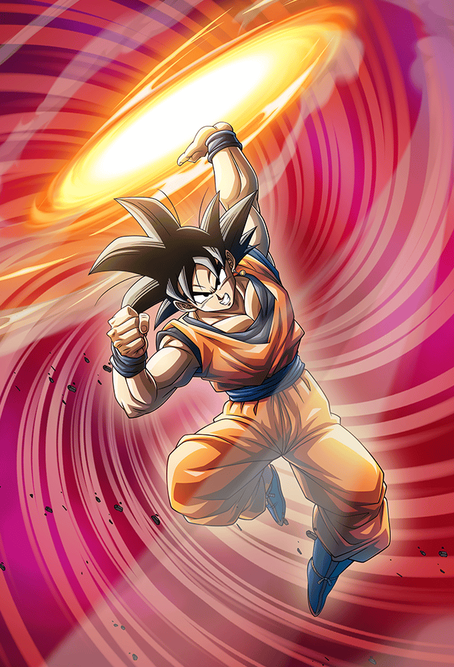 Goku SSJ2 card [Bucchigiri Match] by maxiuchiha22 on DeviantArt