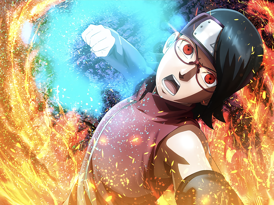 Sarada Uchiha Fanart by iEvgeni on DeviantArt