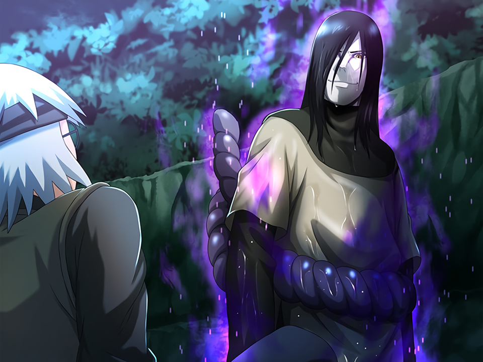 Orochimaru v. The Third Hokage by dragonheart on DeviantArt