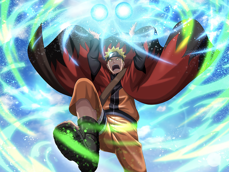 Naruto Rasengan Sage Mode Png Image - Sage Mode Naruto Uzumaki