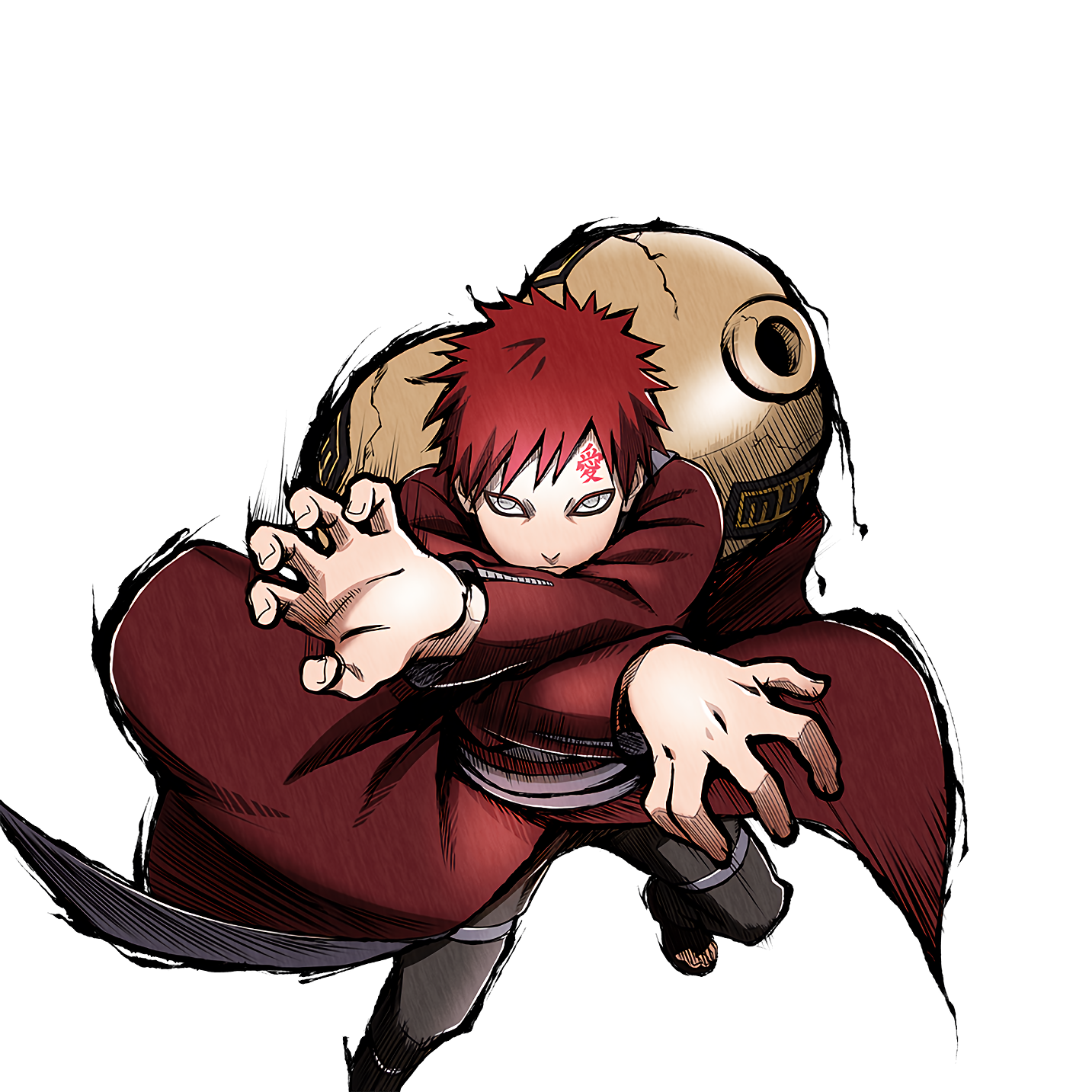 Naruto Impact: Gaara Render by xUzumaki on DeviantArt