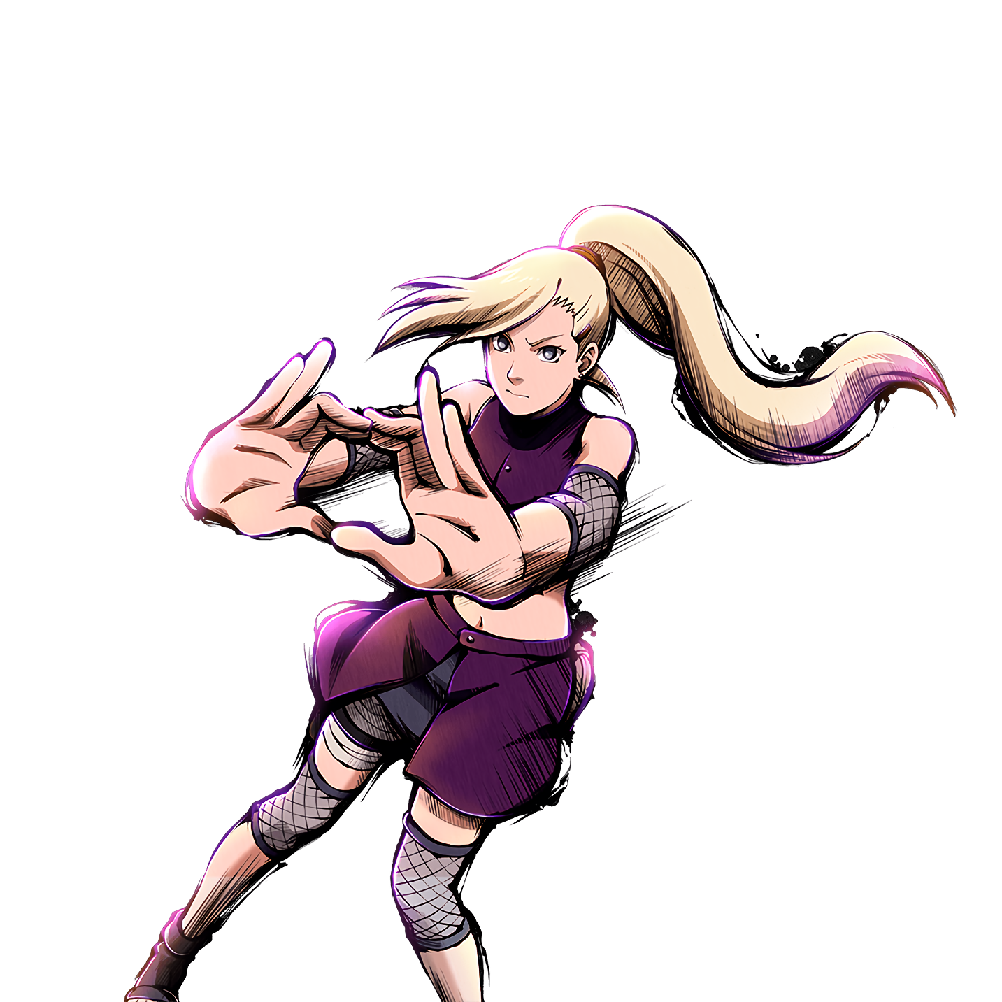 Yamanaka Ino - render by x-Vinny-x on DeviantArt