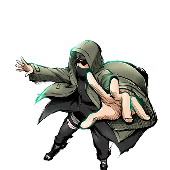 Shino Aburame render 2 [NxB Ninja Tribes]