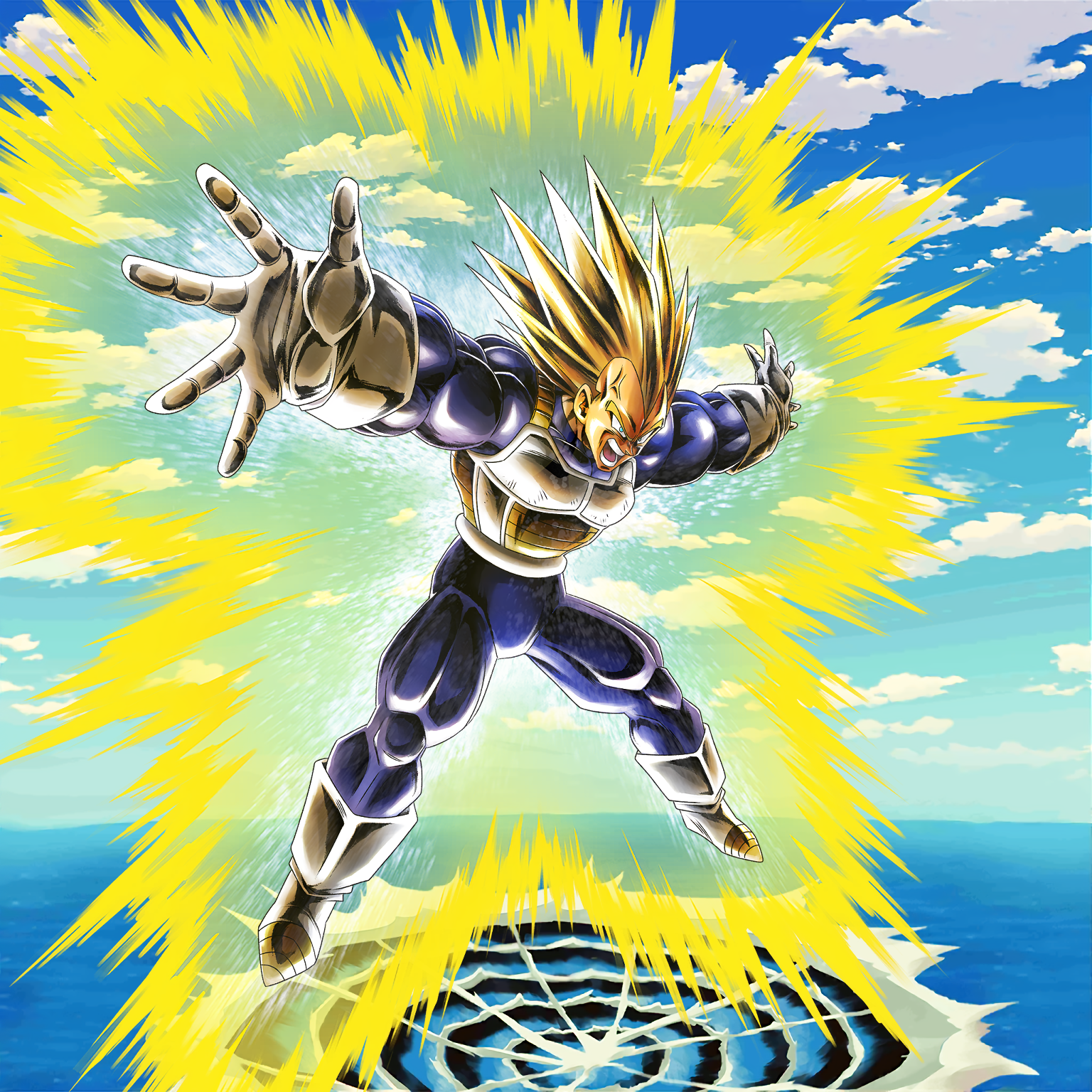 Vegeta Final Flash by BardockSonic on DeviantArt  Dragon ball art, Dragon  ball super manga, Vegeta