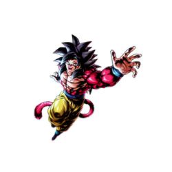 Goku SSJ4 render [DB Legends]