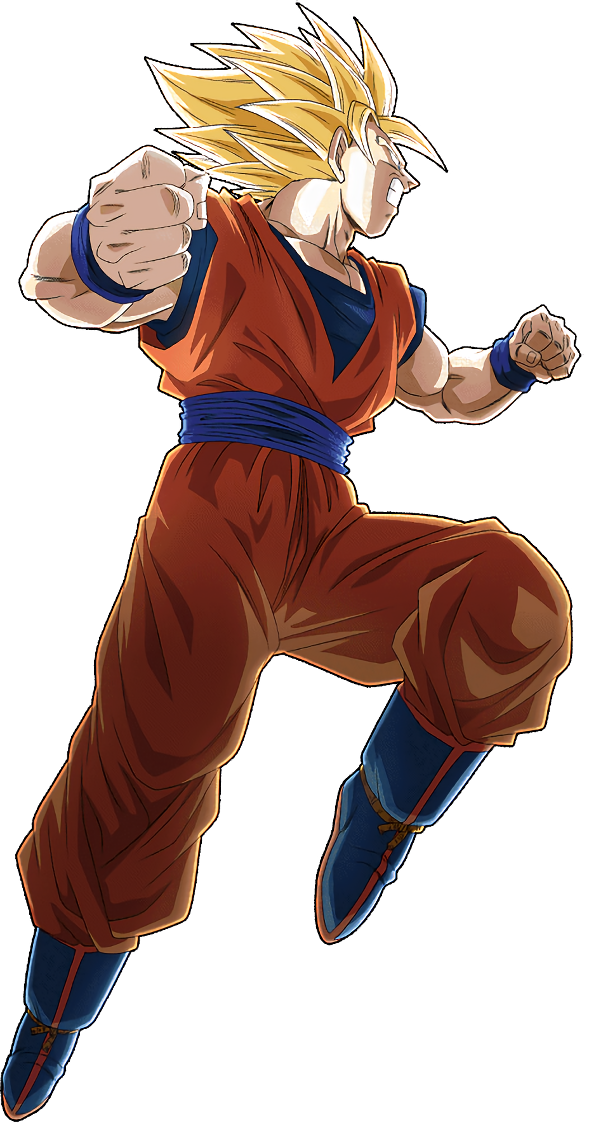 Goku SSJ2 render [Dokkan Battle] by Maxiuchiha22 on DeviantArt