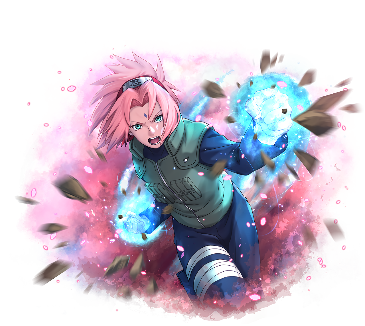 Sasuke - Sakura render [Ultimate Ninja] by Maxiuchiha22 on DeviantArt