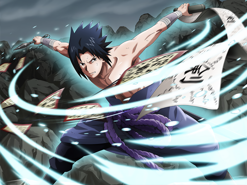 CG Poster Classic Sasuke by pikabellechu on DeviantArt