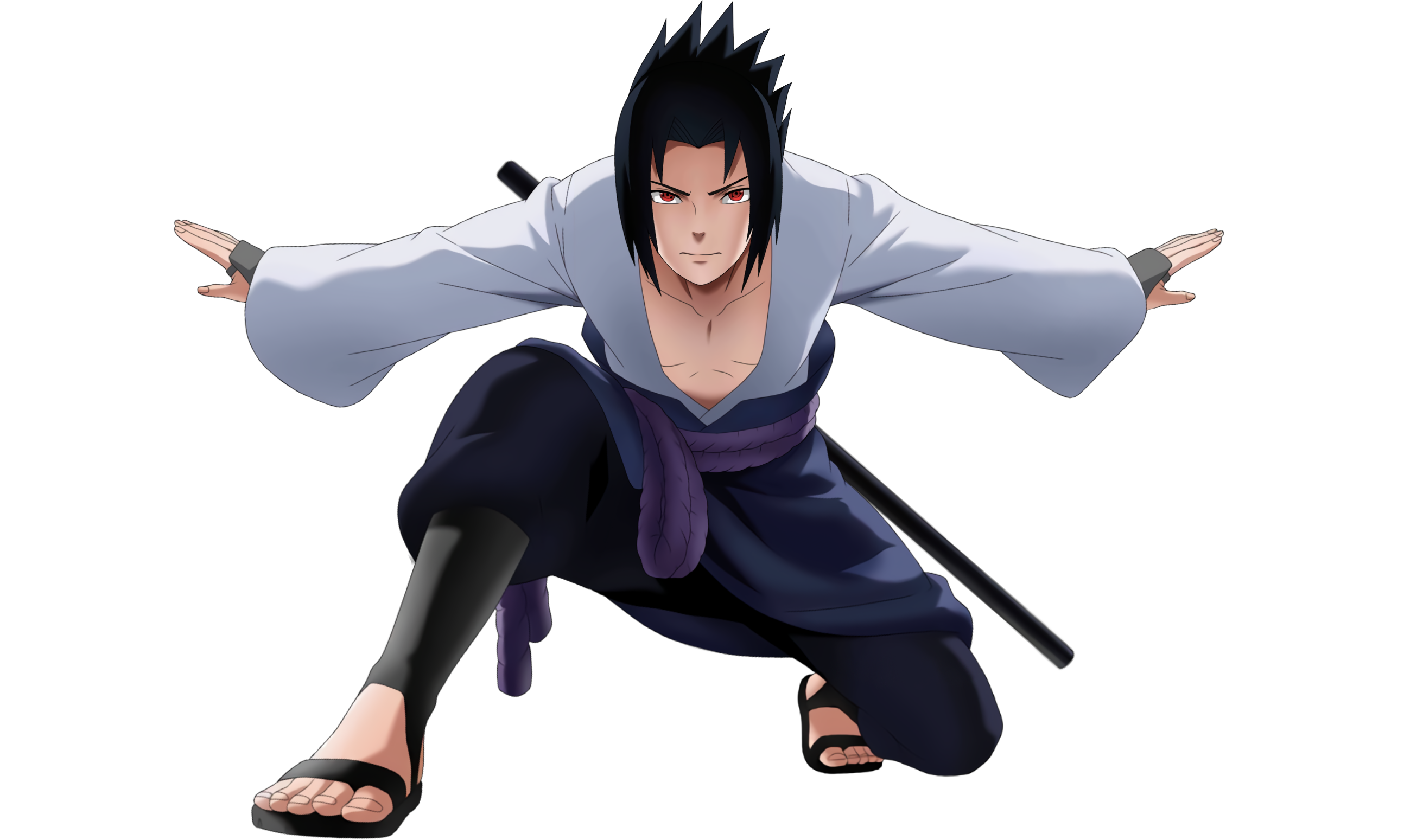 Sasuke - Sakura render [Ultimate Ninja] by Maxiuchiha22 on DeviantArt
