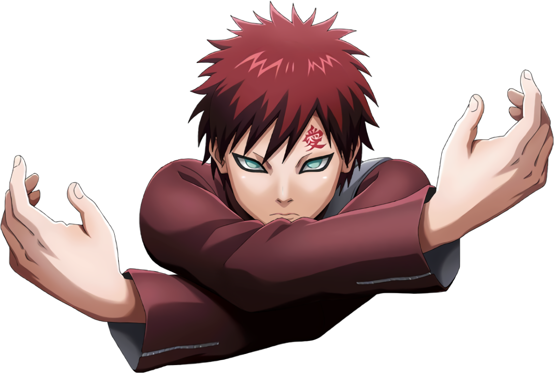 Gaara render [Ultimate Ninja 5] by Maxiuchiha22 on DeviantArt