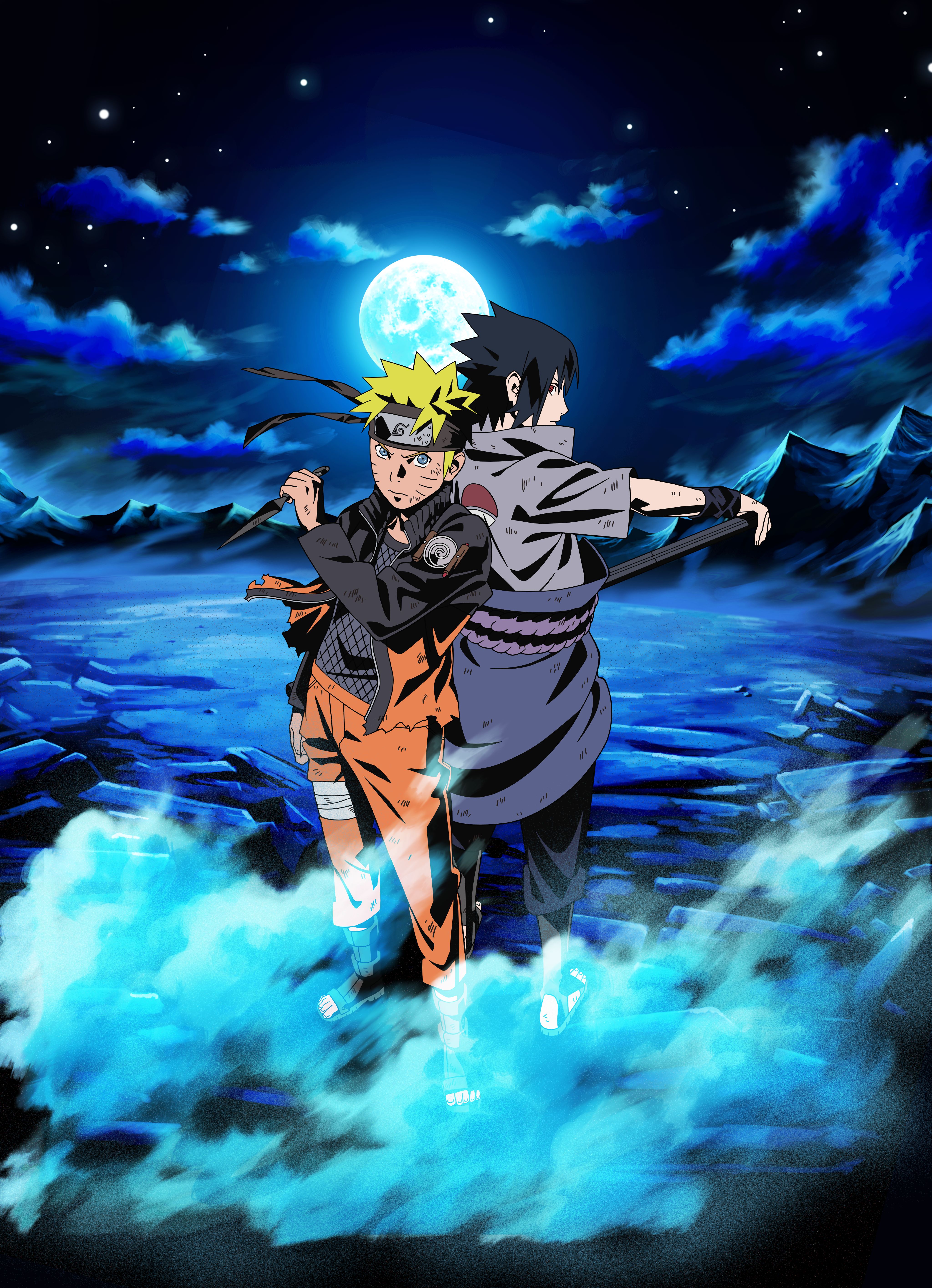 Naruto Shippuden: Naruto vs Sasuke Wallpaper 3 by Maxiuchiha22 on