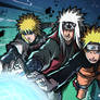 Naruto - Minato -Jiraiya Wallp.2[NxB Ninja Tribes]