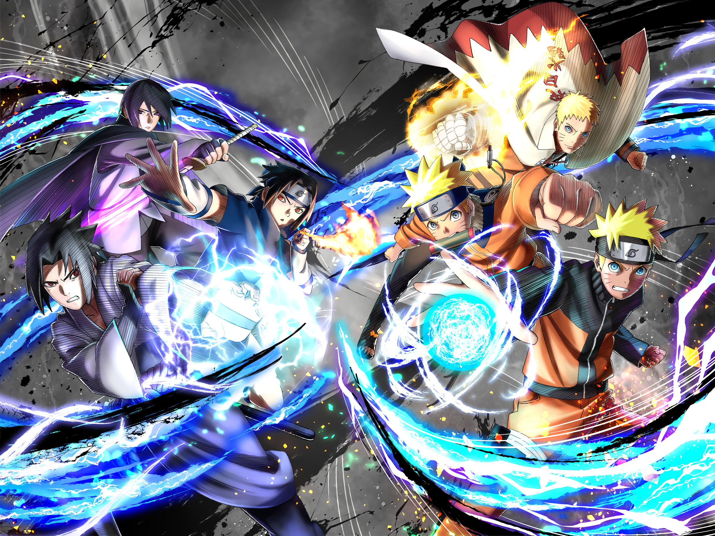 Naruto Shippuden: Naruto vs Sasuke Wallpaper 3 by Maxiuchiha22 on