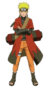 Naruto (Sage Mode) render [Naruto Mobile]