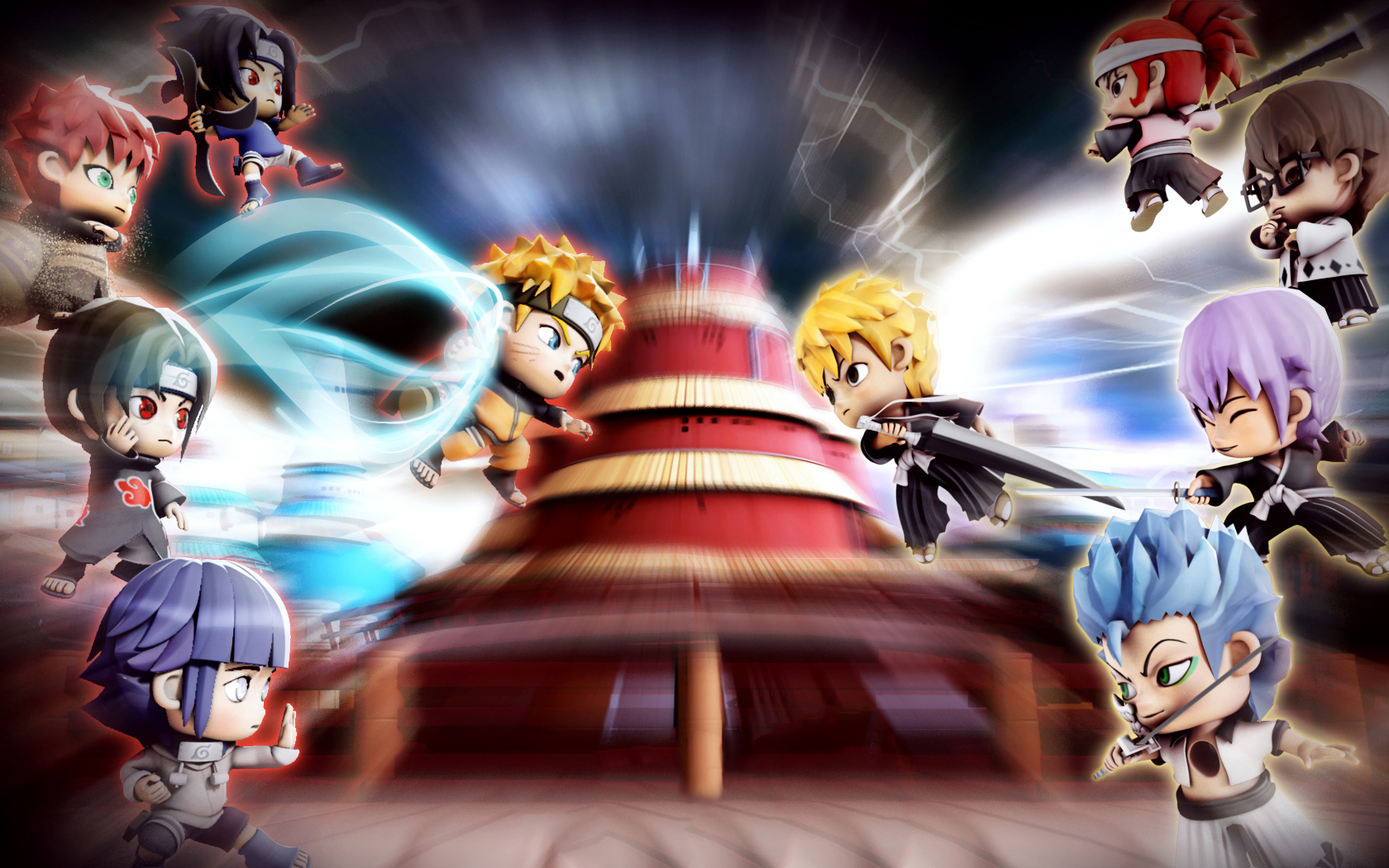 naruto vs bleach by shanecia on DeviantArt