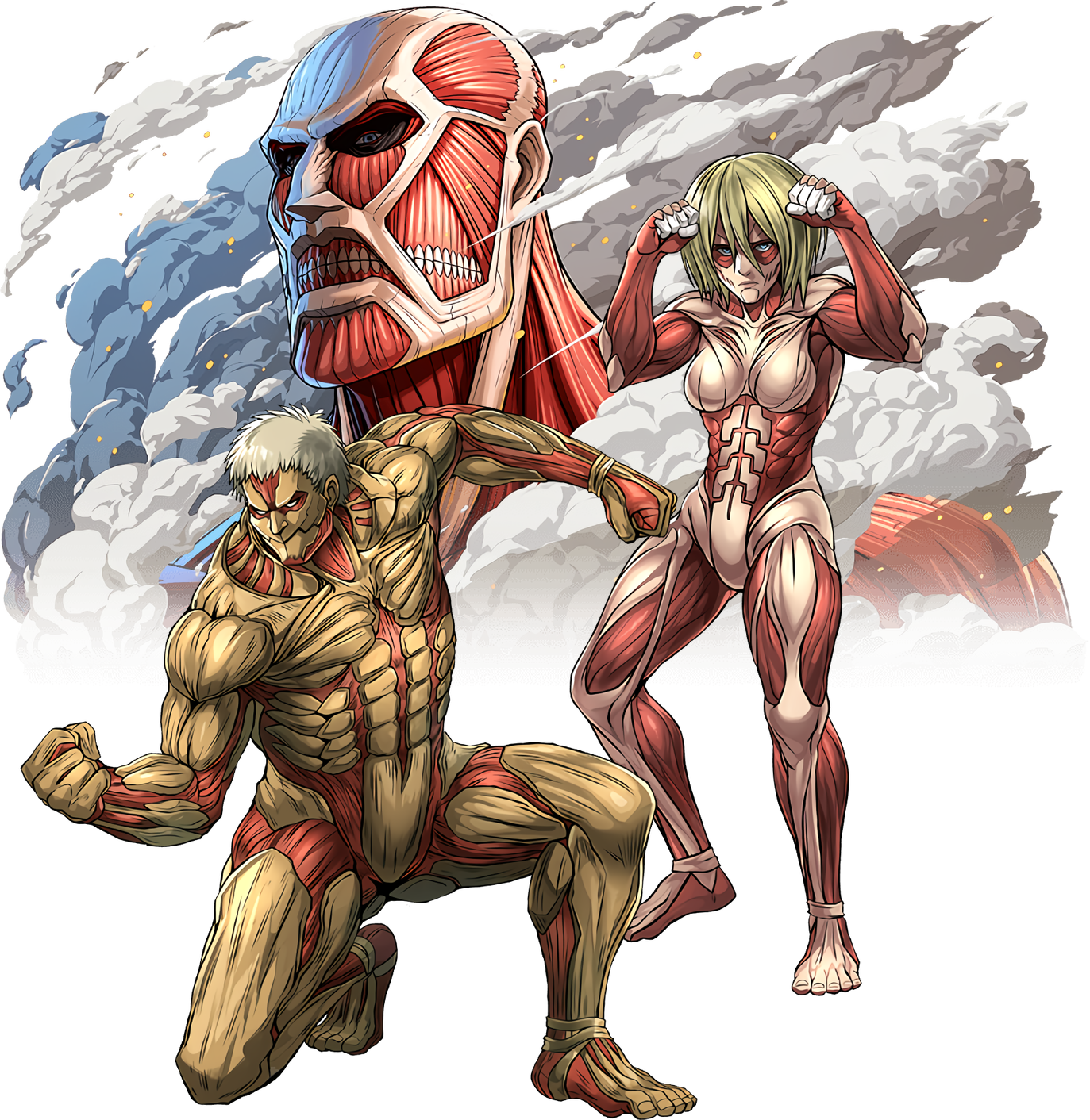 Collosal Who Is The Armored Titan And Colossal Titan