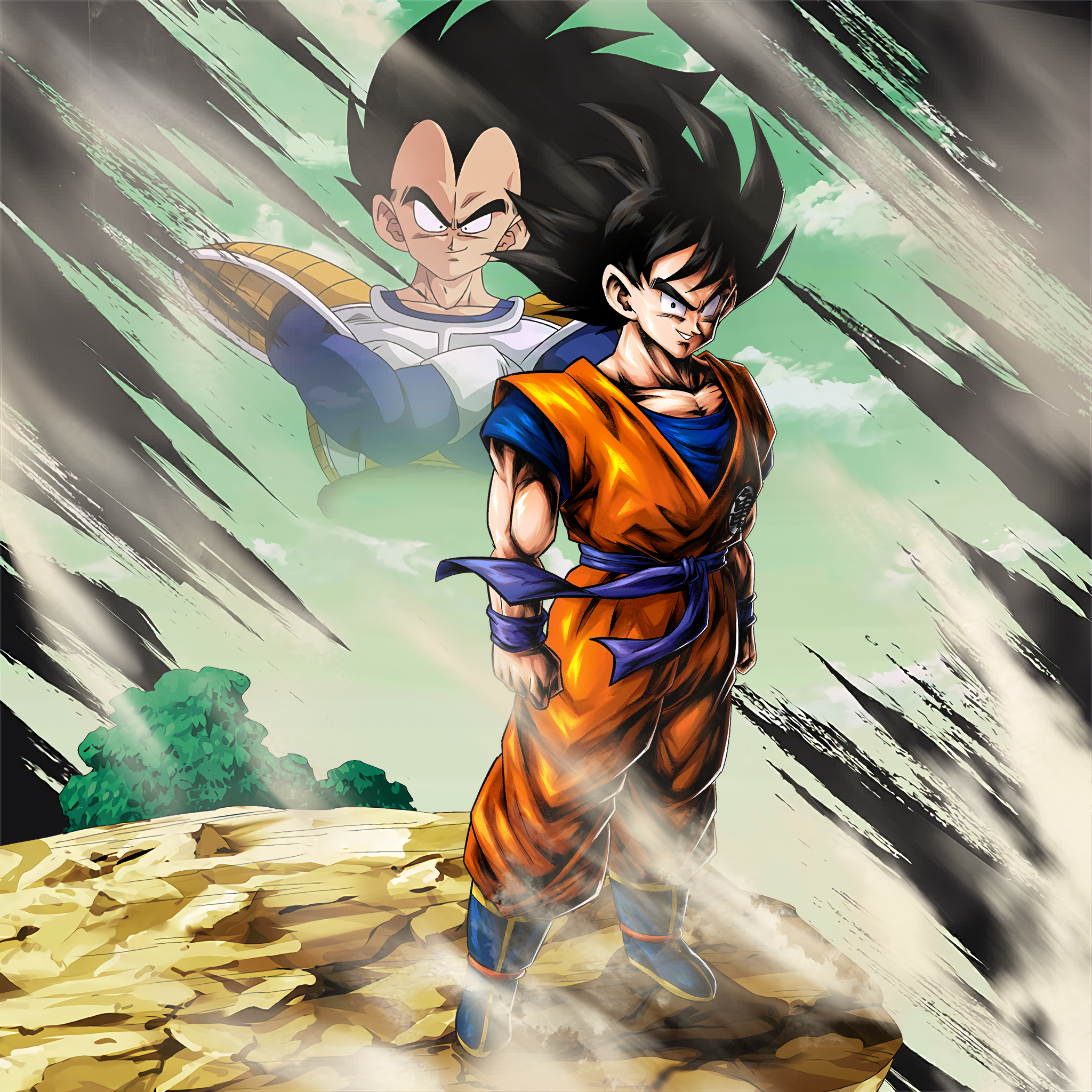 Goku (Saiyan Saga) Wallpaper 2 [DB Legends] by Maxiuchiha22 on DeviantArt