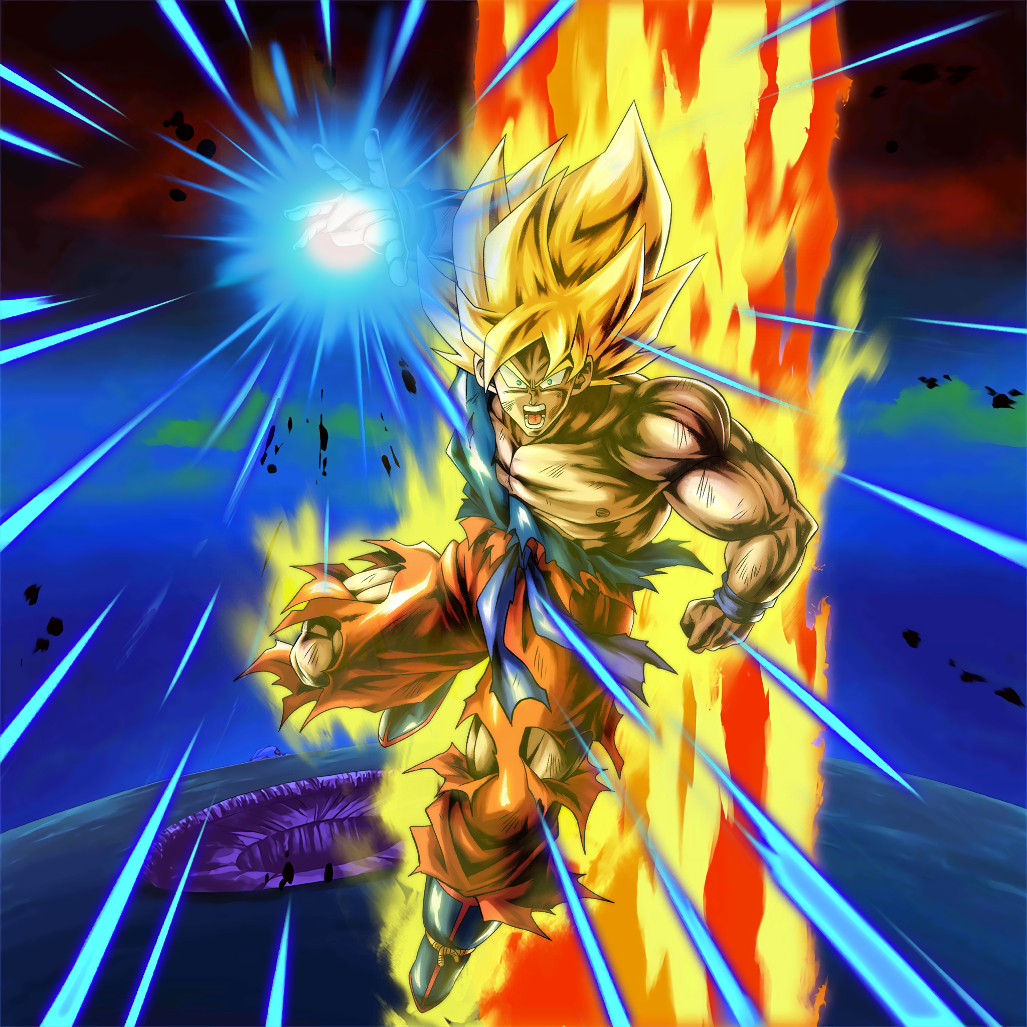 Super Sayajin Son Goku Wallpaper Dragonball Z by Sennexx on DeviantArt