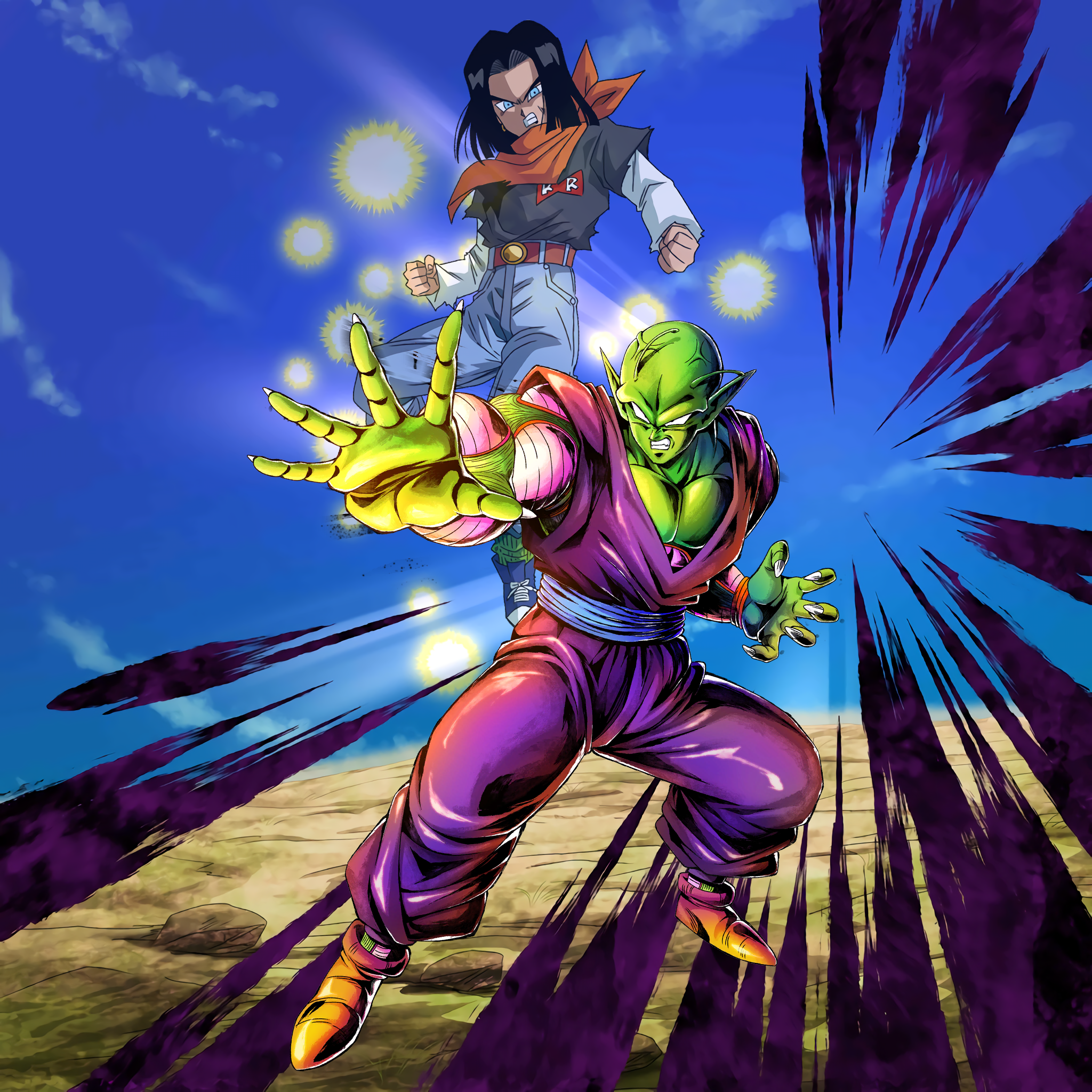 Piccolo Vs Android 17 Wallpaper Db Legends By Maxiuchiha22 On Deviantart