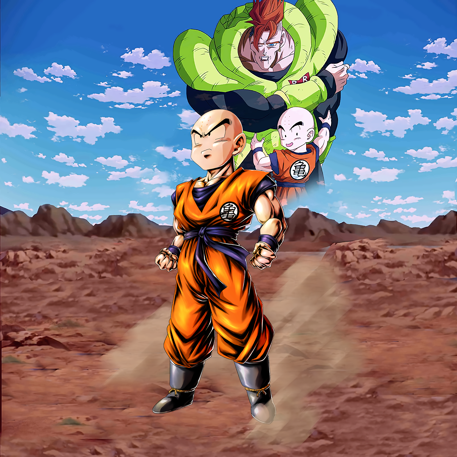 Krillin Cell Saga Wallpaper Db Legends By Maxiuchiha22 On Deviantart