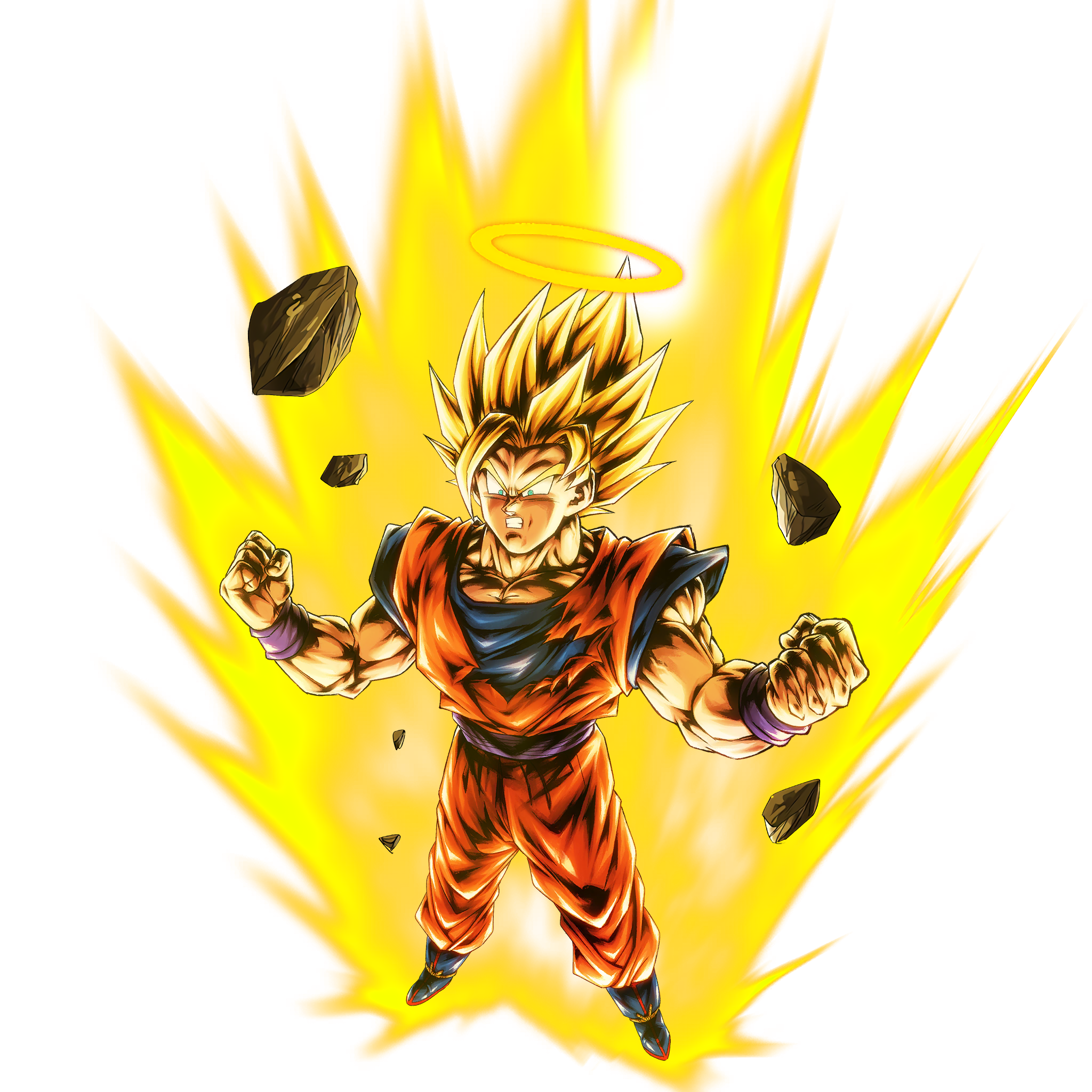 Goku - Vegeta SSJ4 render 2 [Dokkan Battle] by maxiuchiha22 on DeviantArt