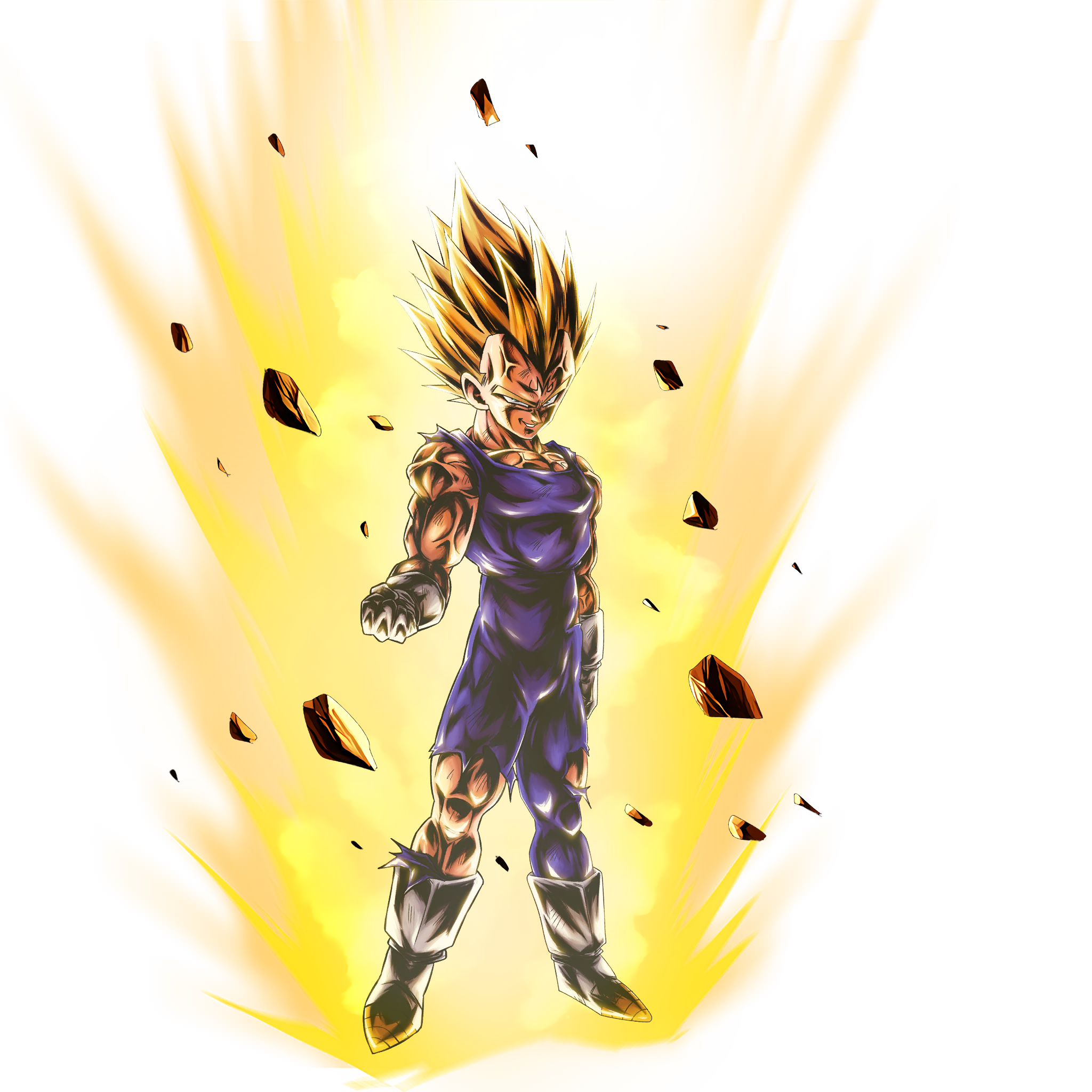 Vegeta SSJ2 render 3 [Dokkan Battle] by Maxiuchiha22 on DeviantArt