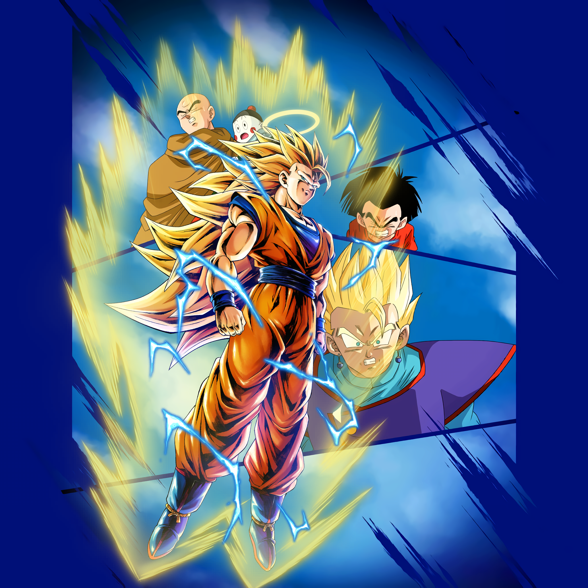 PHY TUR SSJ3 Goku and SSJ2 Vegeta HD art by KevMD11 on DeviantArt