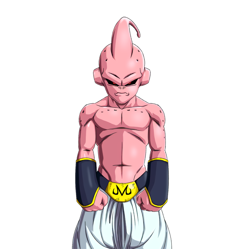 Kid Buu Mastered - Child of Piccolo (smile) by PlusUltraManOfficial on  DeviantArt