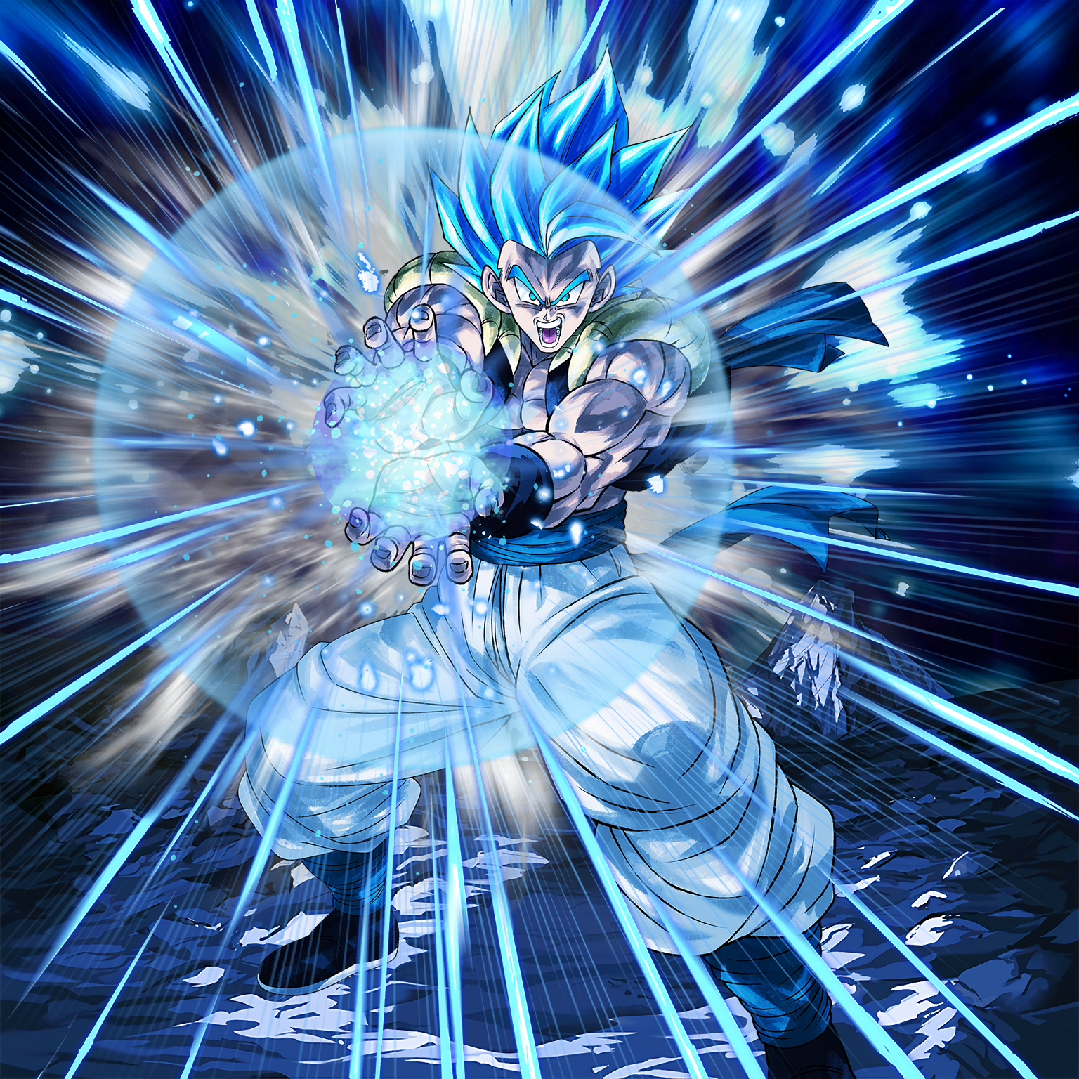 Gogeta Blue Wallpaper by adb3388 on DeviantArt