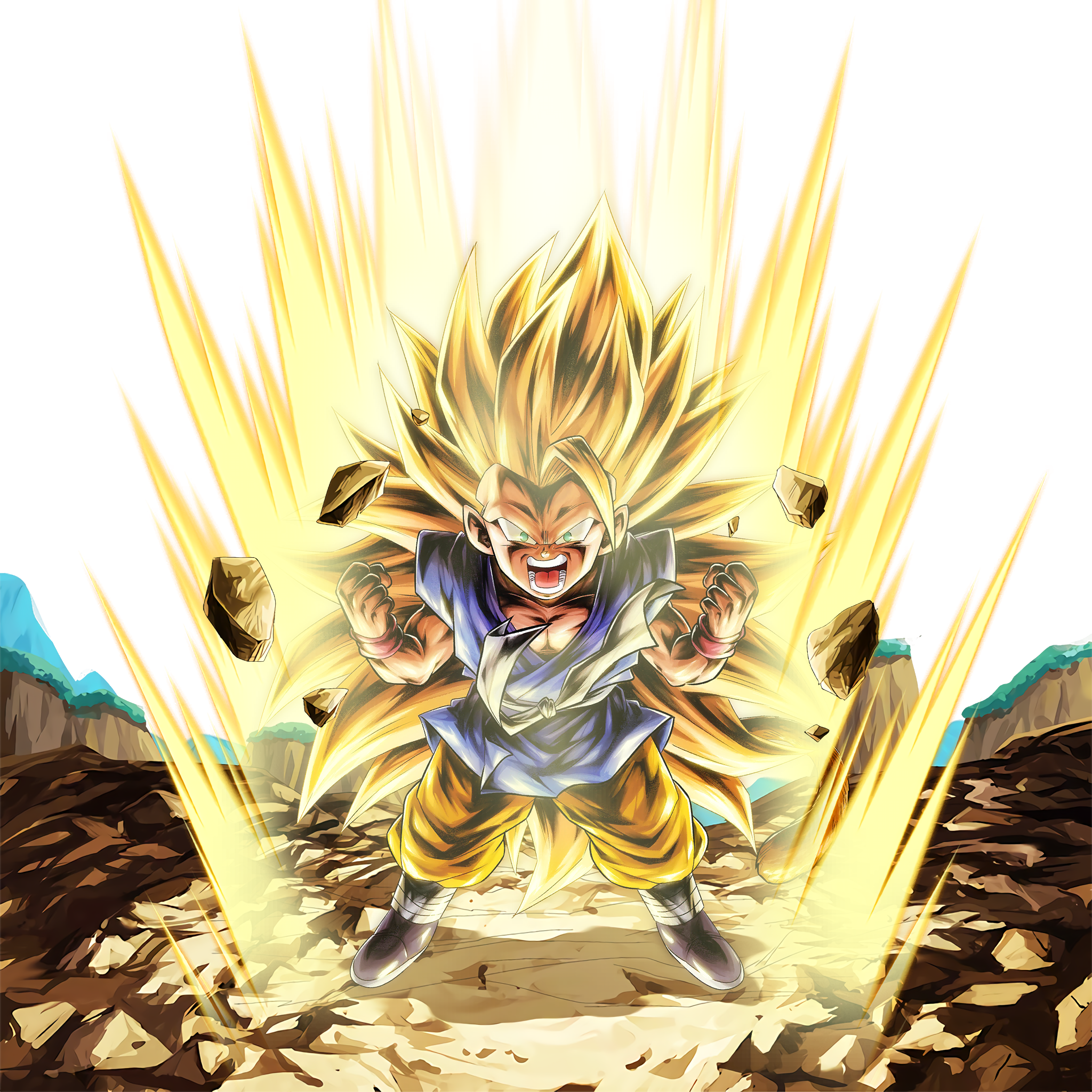 notyourLEGEND on X: GOKU SUPER SAIYAJIN 5 STYLE BT3 FULL VIEW AT  DEVIANTART:   / X