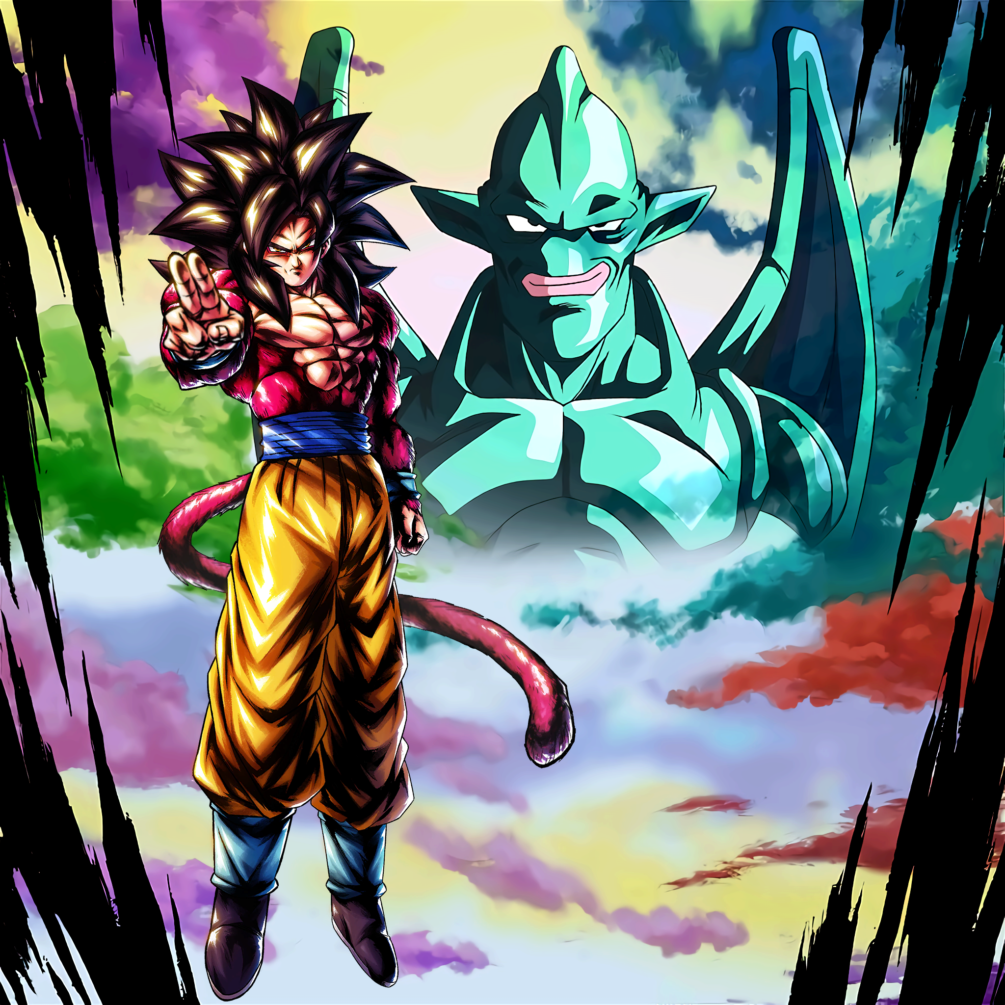 Dragon ball Z - Super Saiyan 4 Goku by DimaV89 on DeviantArt