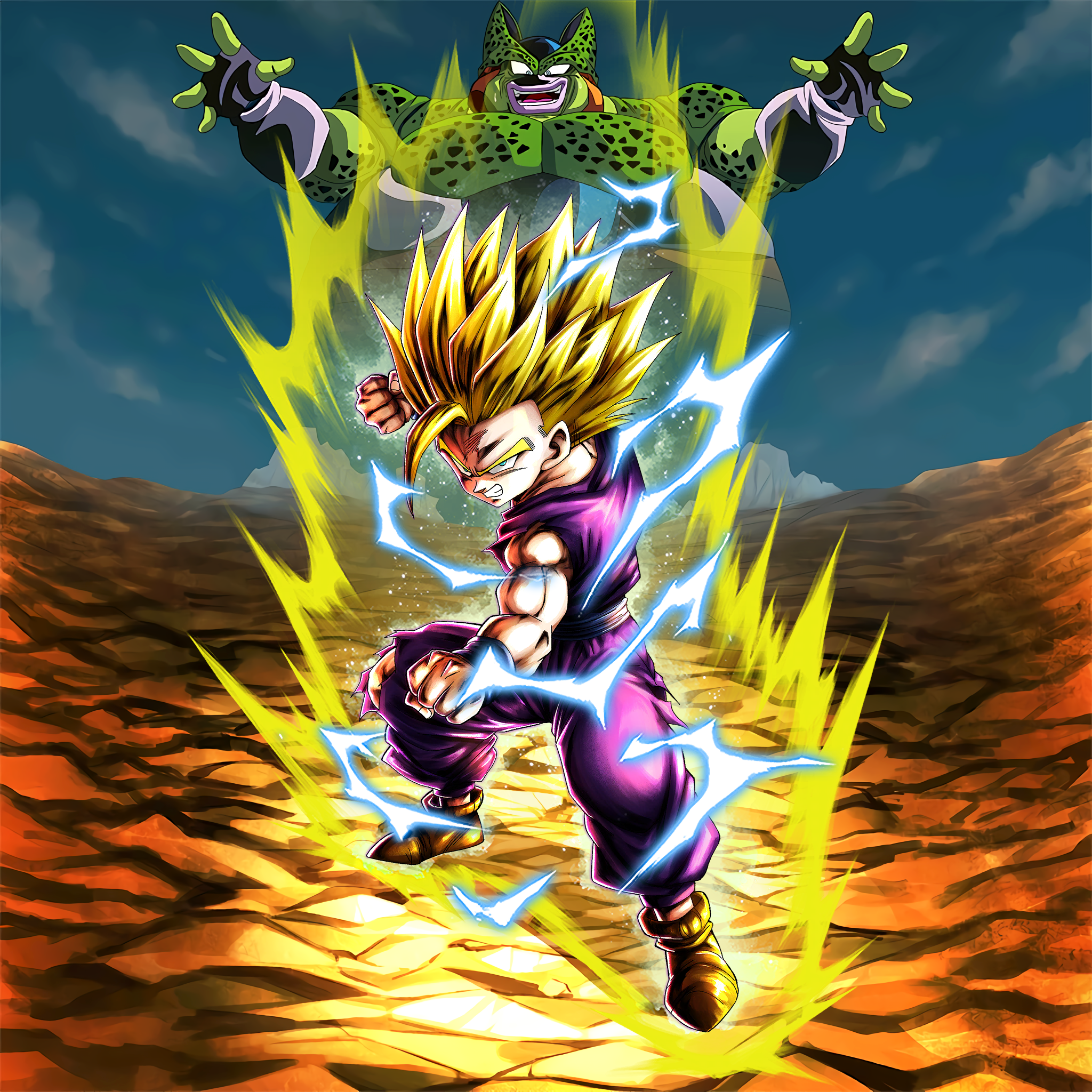 SSJ2 Gohan wallpaper/thumbnail : r/DragonballLegends