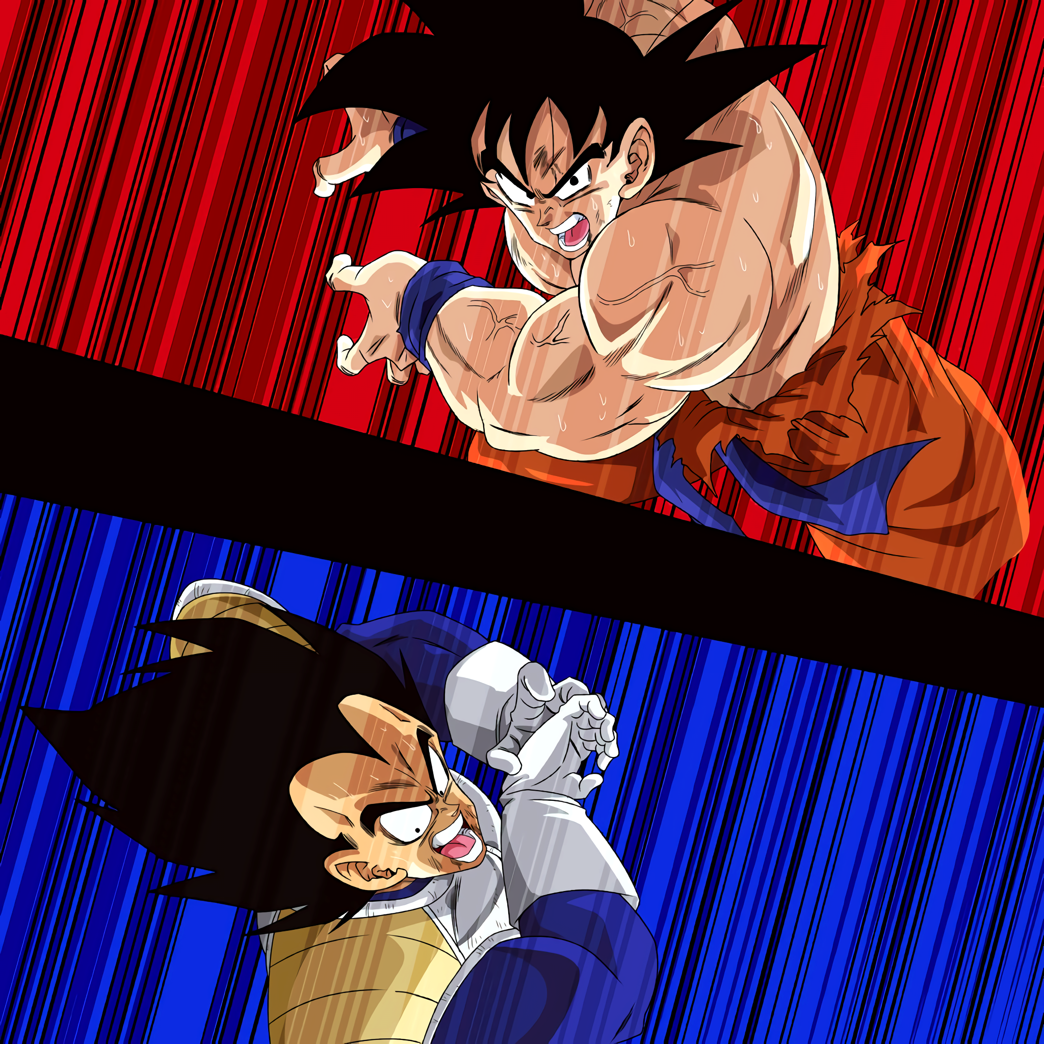 Goku vs Vegeta Wallpaper [DB Legends] by Maxiuchiha22 on DeviantArt