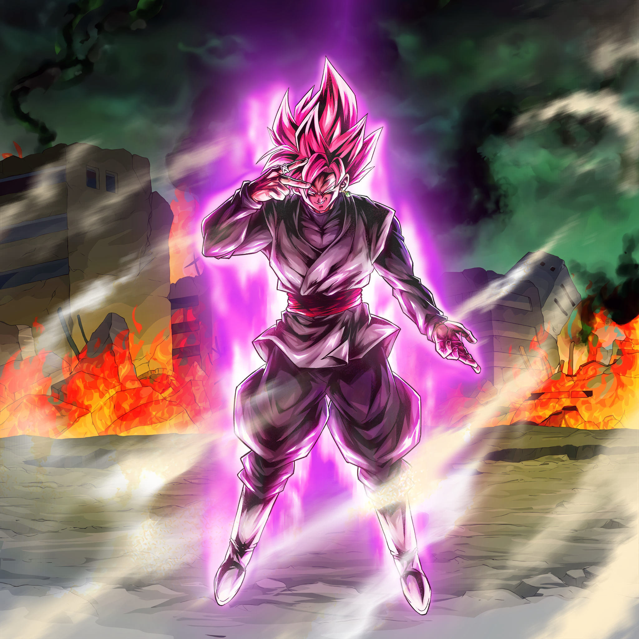 DRAGON BALL LEGENDS ULTRA Super Saiyan Rosé Goku Black Joins the