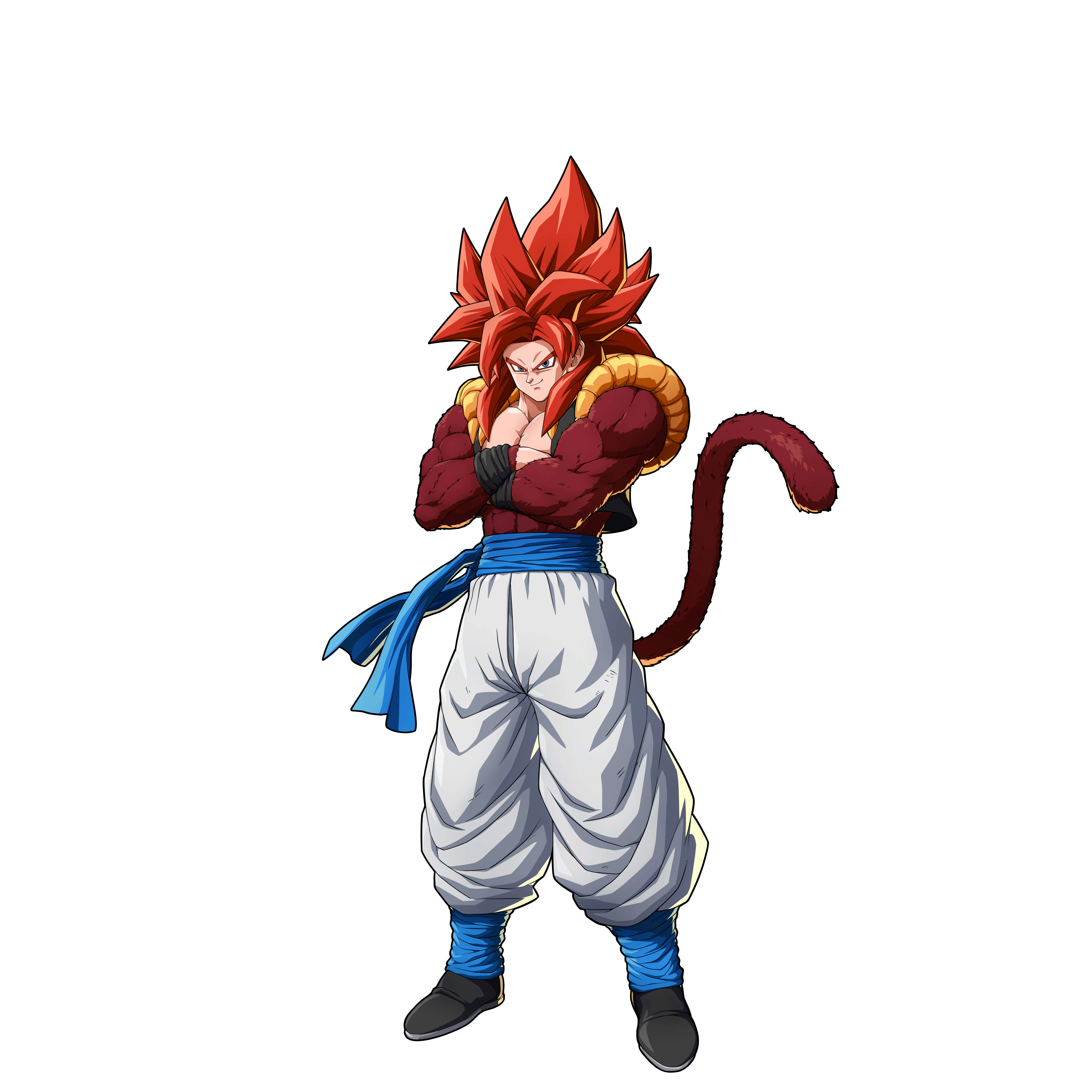 Gogeta SSJ4 render (HD)[FighterZ] by Maxiuchiha22 on DeviantArt