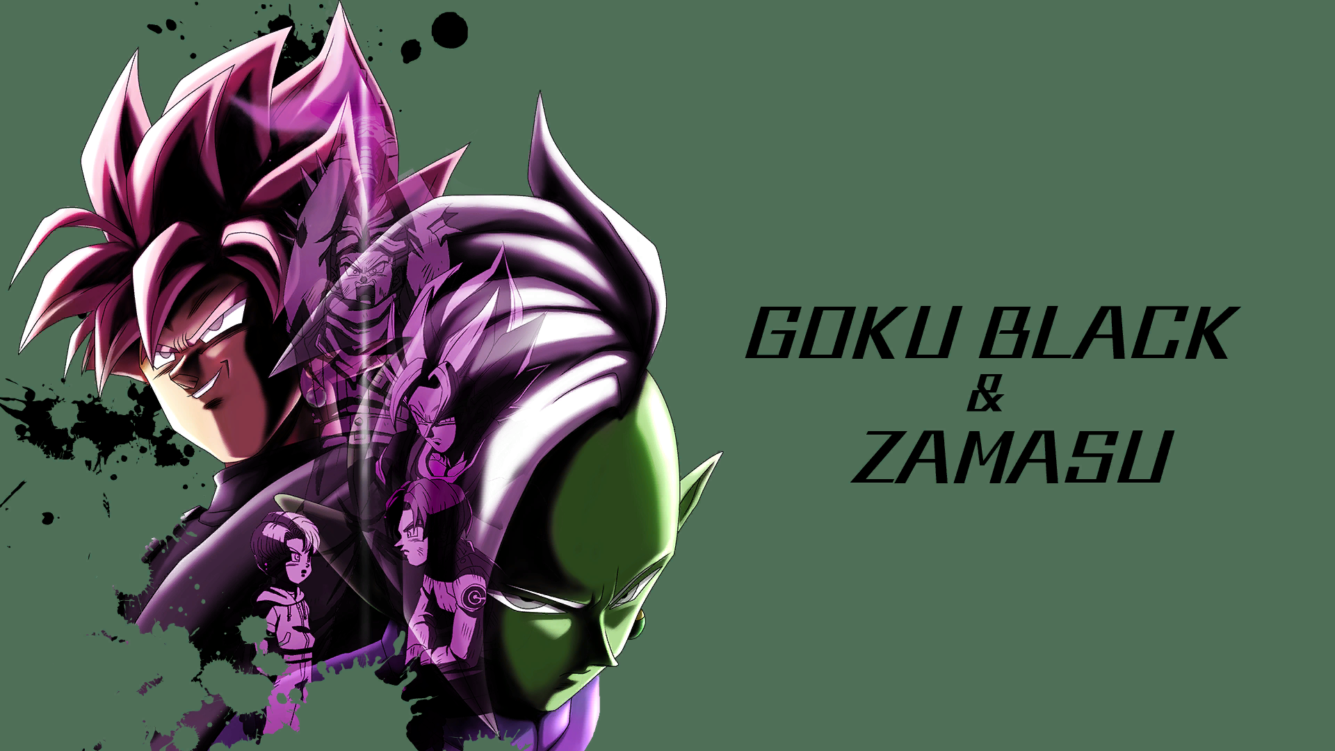 Wallpaper : Dragon Ball, Dragon Ball Z, Goku Black, Zamasu, future